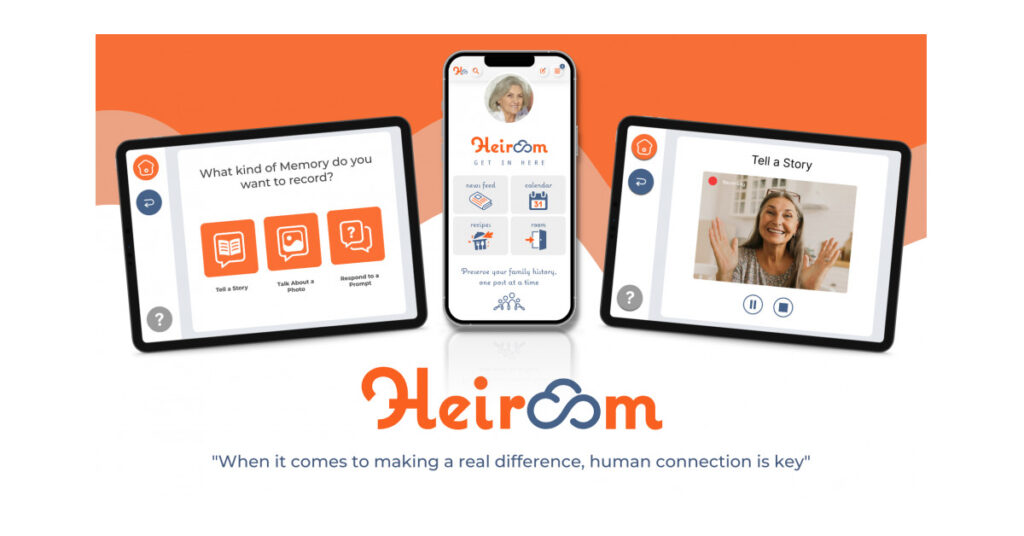 Heiroom App - Focused on Empowering Family Connection Across Generations